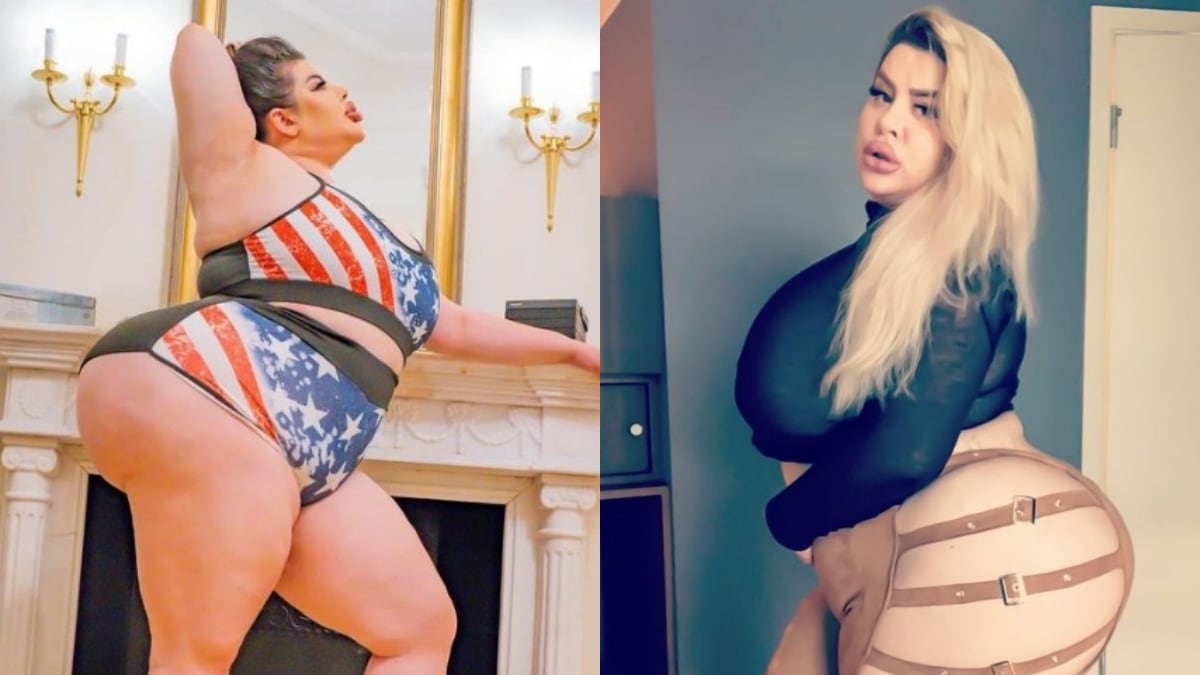 La mujer quiere tener el trasero más grande del mundo