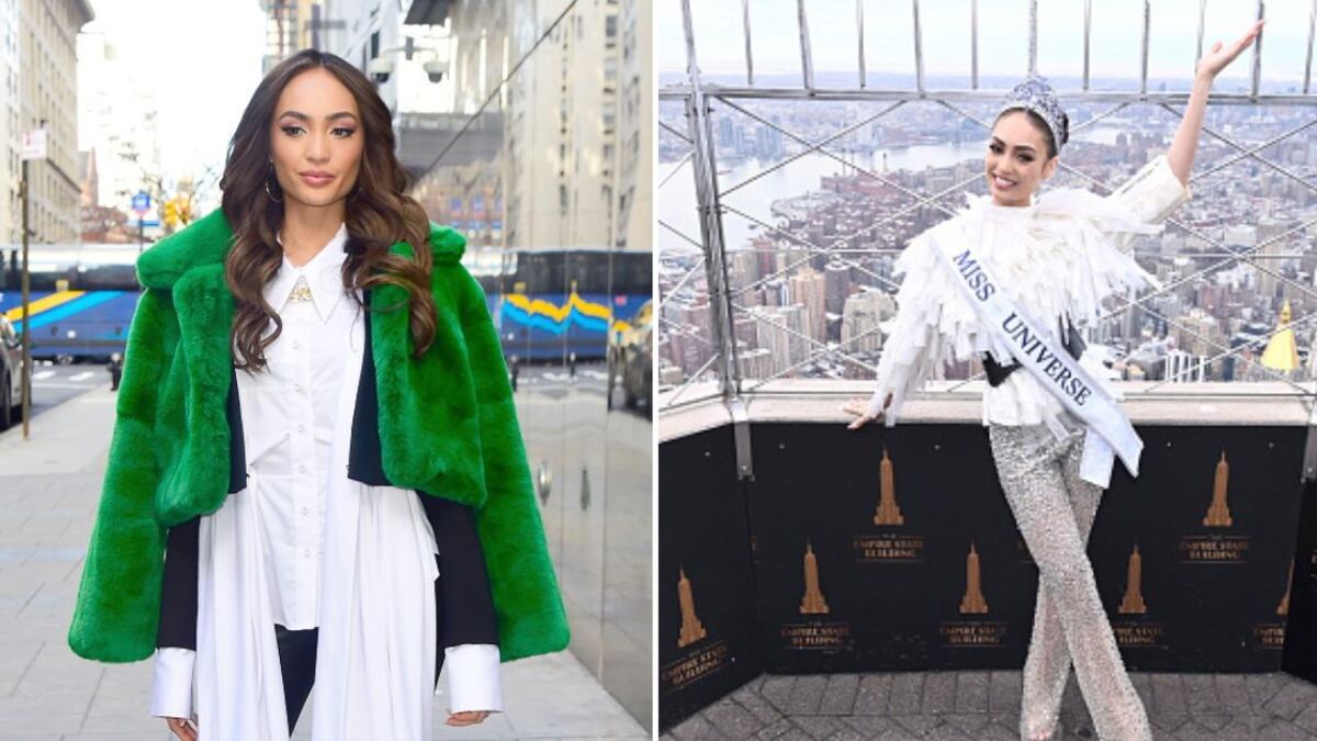 R’Bonney Gabriel, Miss Universo 2022, está de gira por Asia