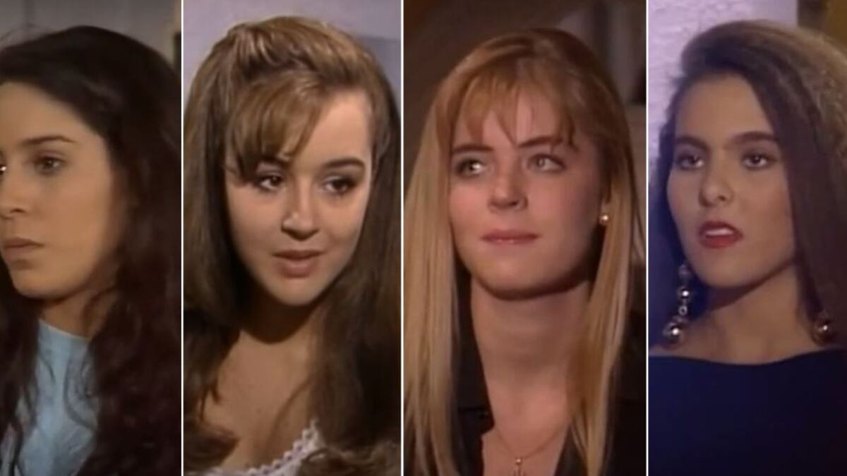 La telenovela 'Muchachitas' fue todo un éxito cuando se estrenó en 1991