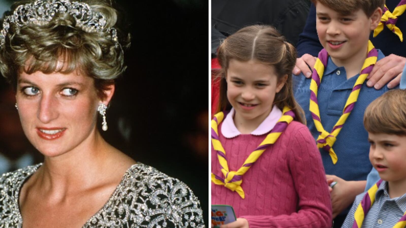 Los hijos de Kate Middleton lady di