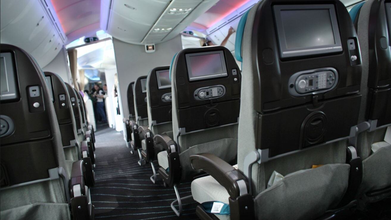 Sillas más seguras en un avión