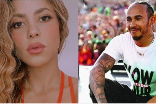 ¿Se dieron un tiempo?: vidente predijo hacia dónde va la amistad de Shakira con Lewis Hamilton