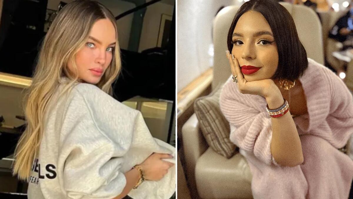 Ángela Aguilar y Belinda bikinis