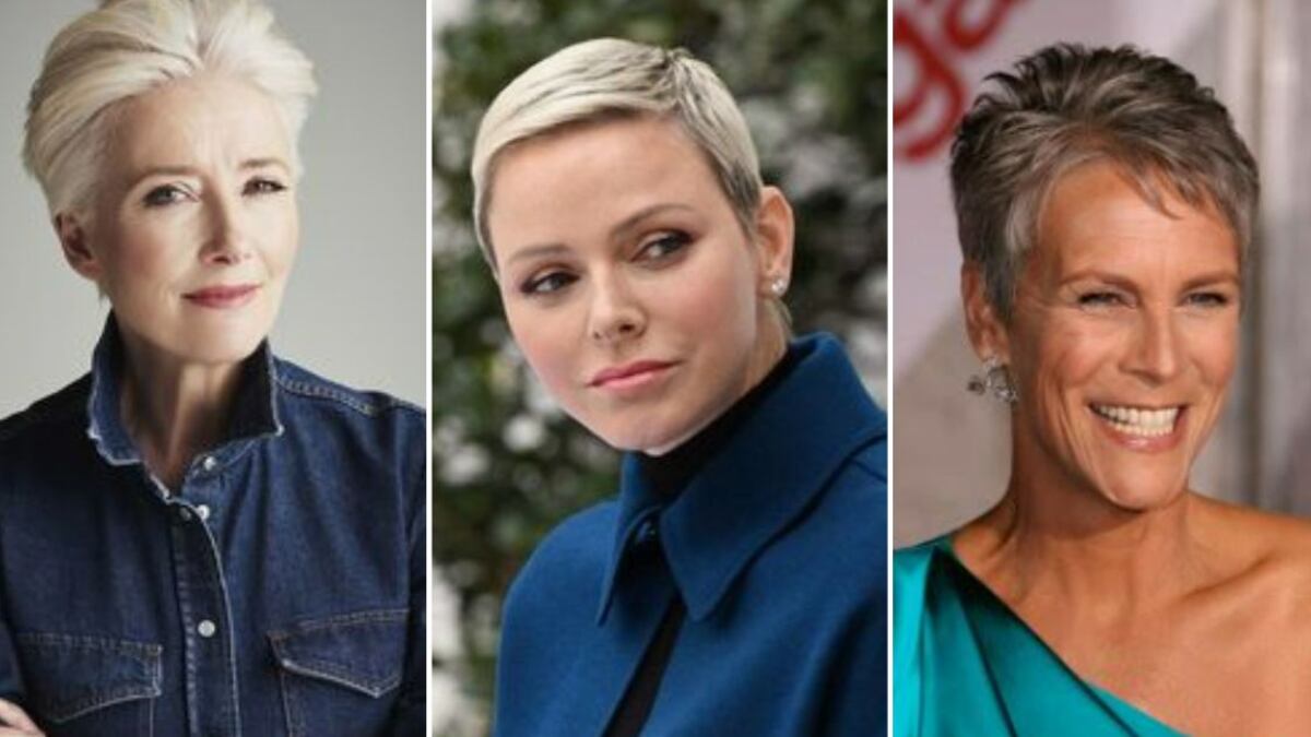 Cortes de pelo cortos para mujeres maduras lucir las canas con estilo como las celebridades