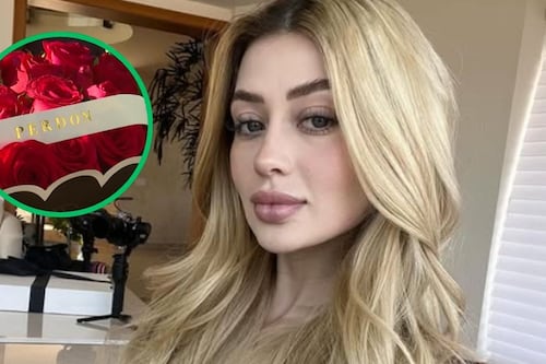 Repartidor que dejó arreglo de rosas de ‘perdón’ a Valeria Márquez rompe el silencio