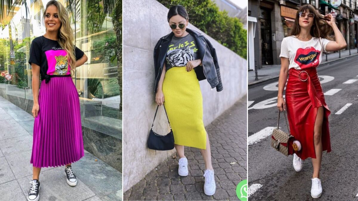 Así puedes usar una de las combinaciones más frescas y chic de la primavera.