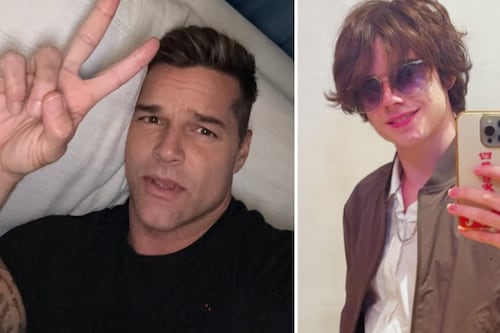 “Los ricos también lloran”: hijo de Ricky Martin reaccionó a los incendios en California y lo tunden por esto