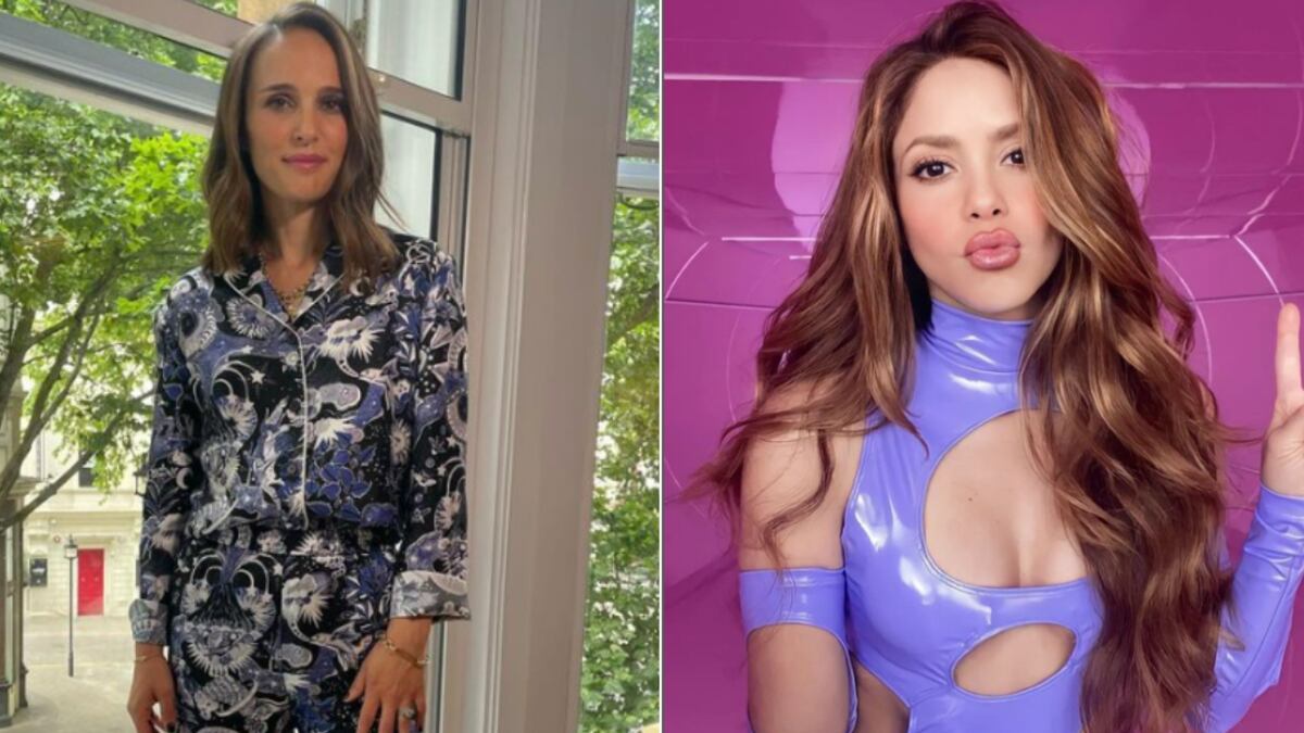 Natalie Portman y Shakira