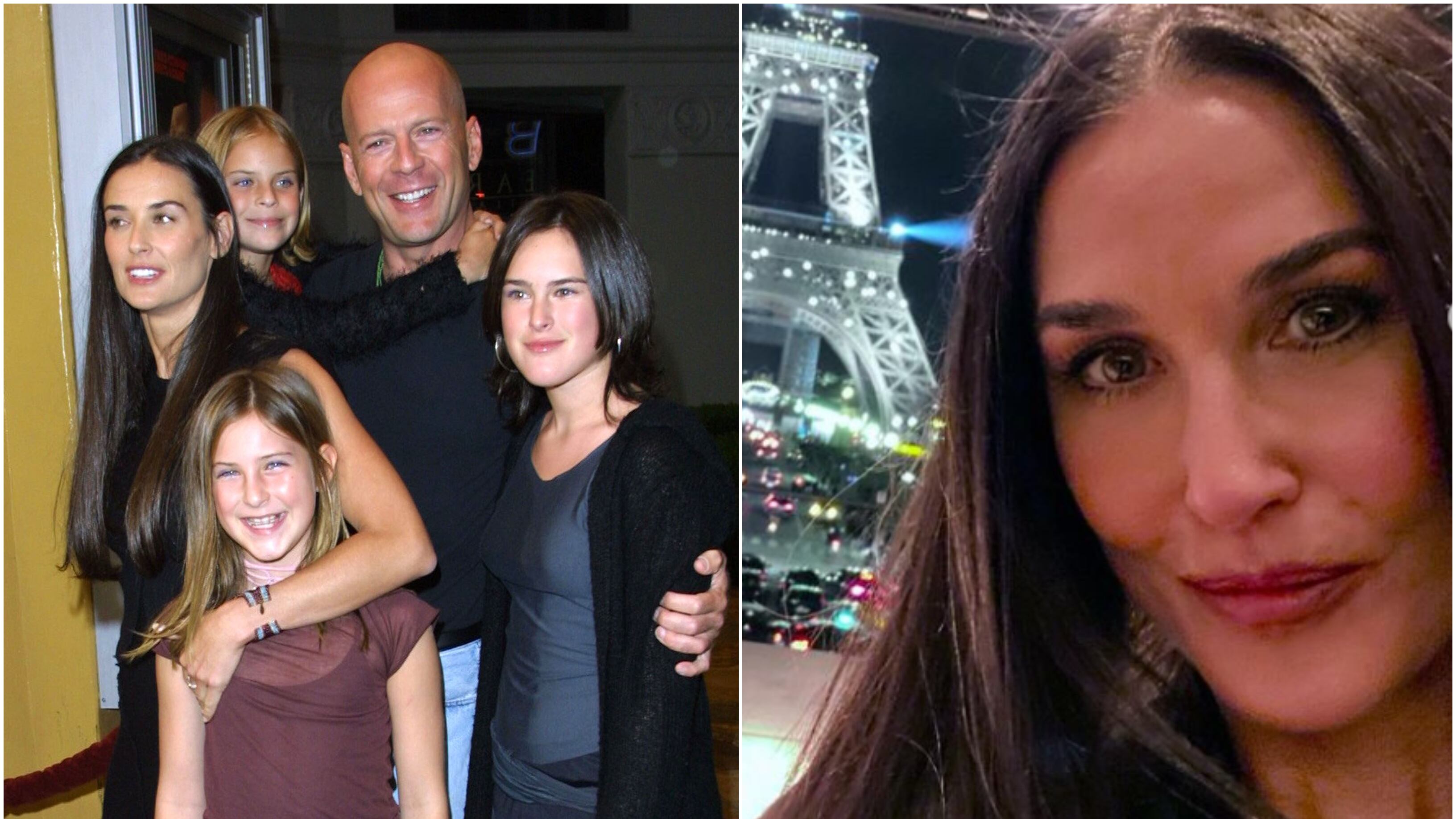 Demi Moore y sus hijas