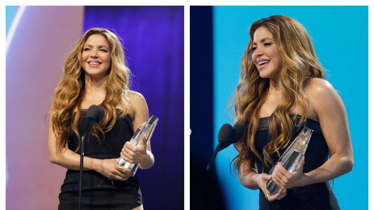 Shakira recibió el primer premio a la Mujer del año por parte de la revista Billboard