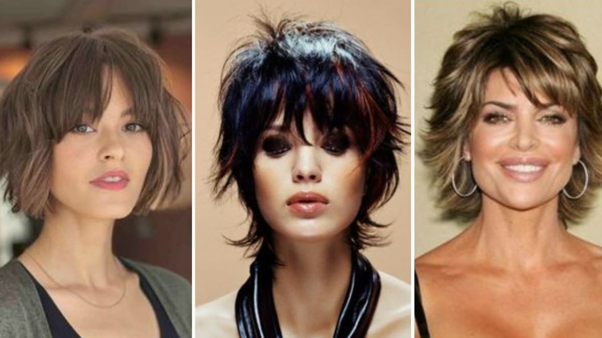 Cortes de cabello corto en capas grafiladas con flequillo: los estilos que están de moda en 2023