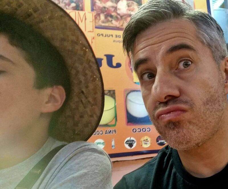 Moisés Arizmendi y su hijo, Lucio |