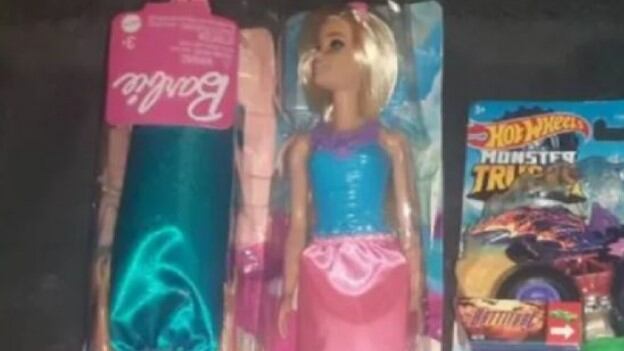 Los juguetes que fueron sustraídos