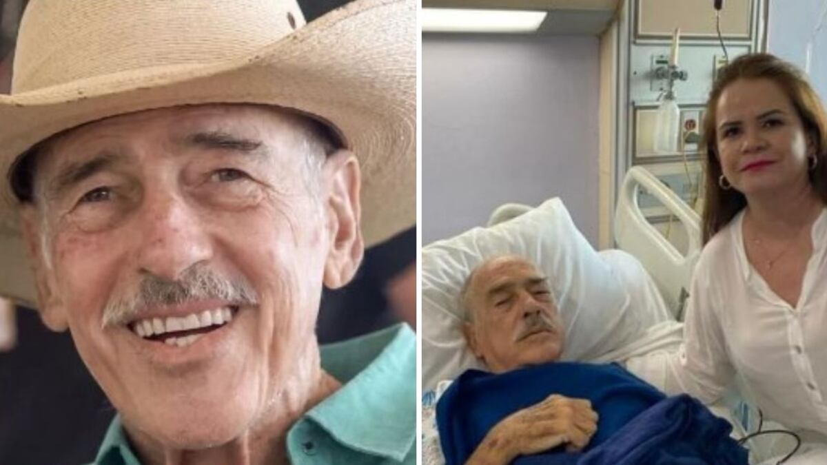 Margarita López Portillo es quien ha cuidado de Andrés García en toda su enfermedad