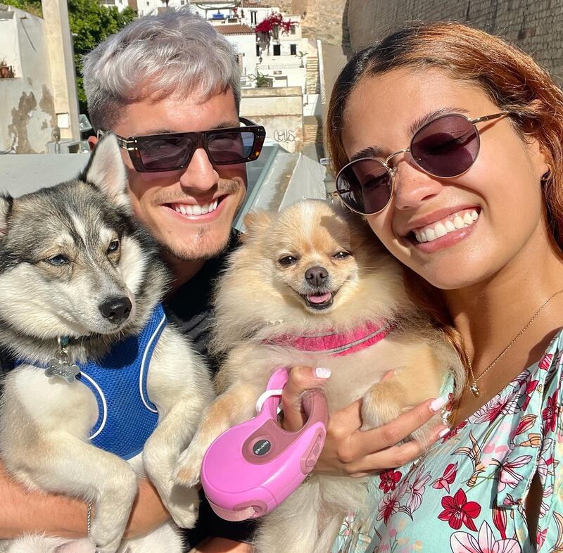 Valeria Emiliani y Sergi Canós