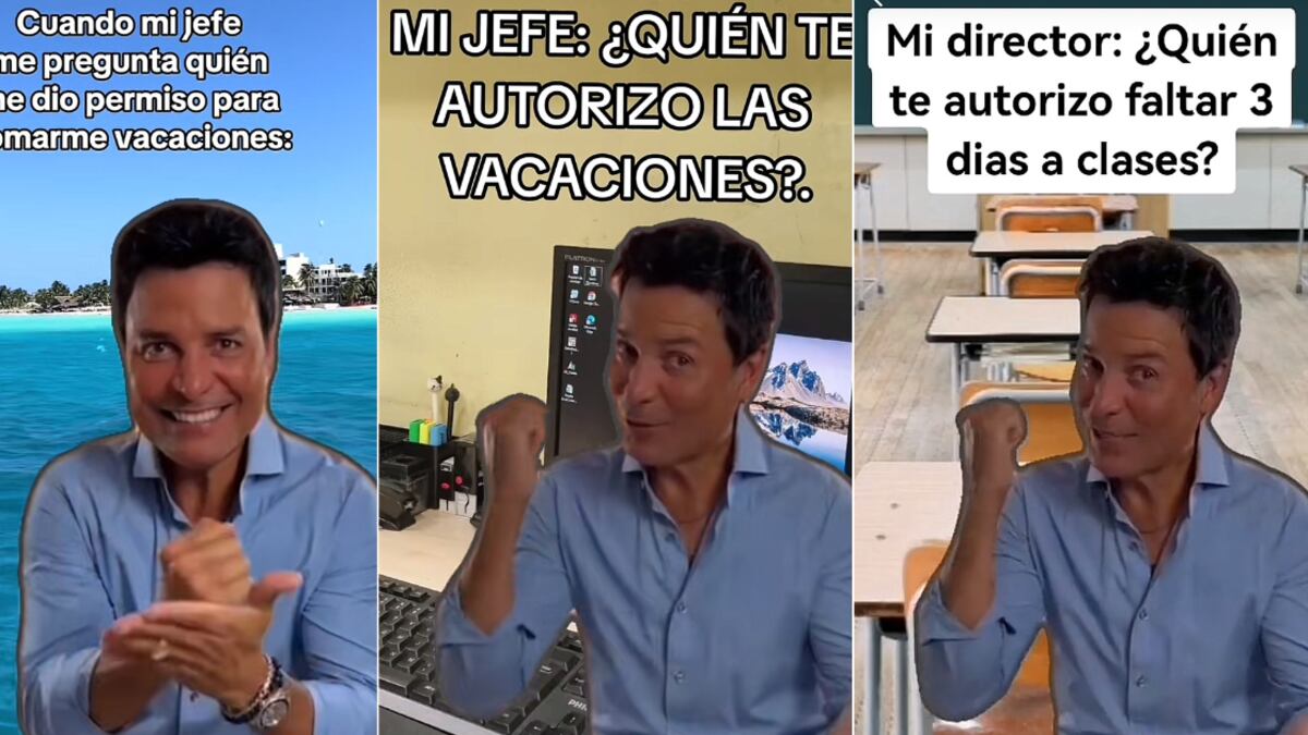 Con una frase y un ‘ademán’, Chayanne ya está causando furor en TikTok