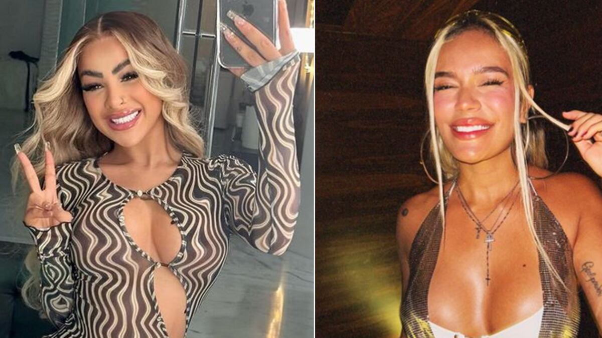 Yailin y Karol G mensaje