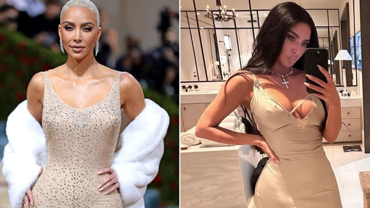 Desde el año pasado Kim Kardashian ya adoptó una peculiar tradición con los vestidos que usa en la MET Gala ¿Cuál es?