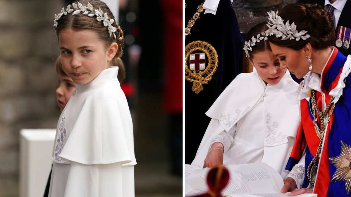 Princesa Charlotte copia realeza