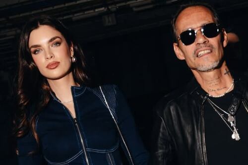 ¿Celosa? Nadia Ferreira lanza advertencia a fans que se “acerquen” a Marc Anthony