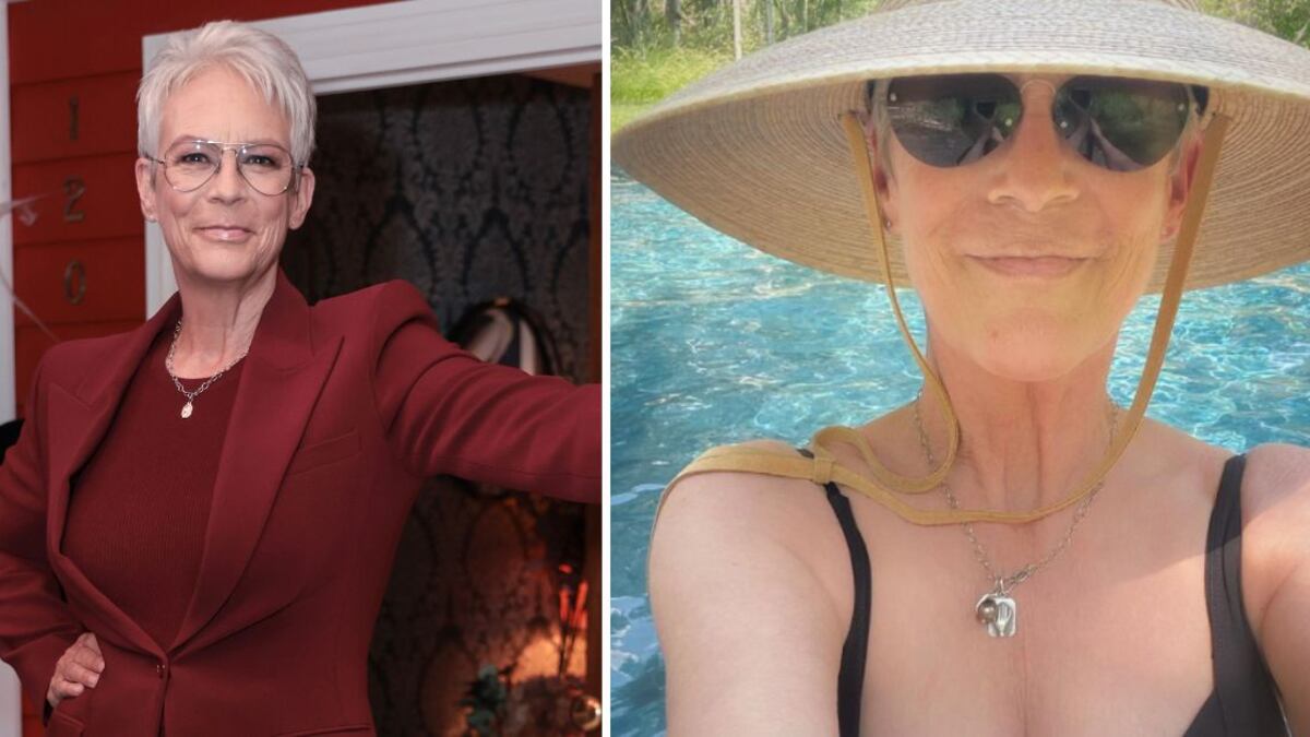 Jamie Lee Curtis al natural