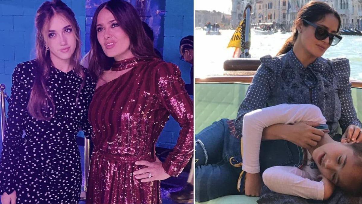 Salma Hayek tiene una gran relación con su hija, Valentinta Paloma