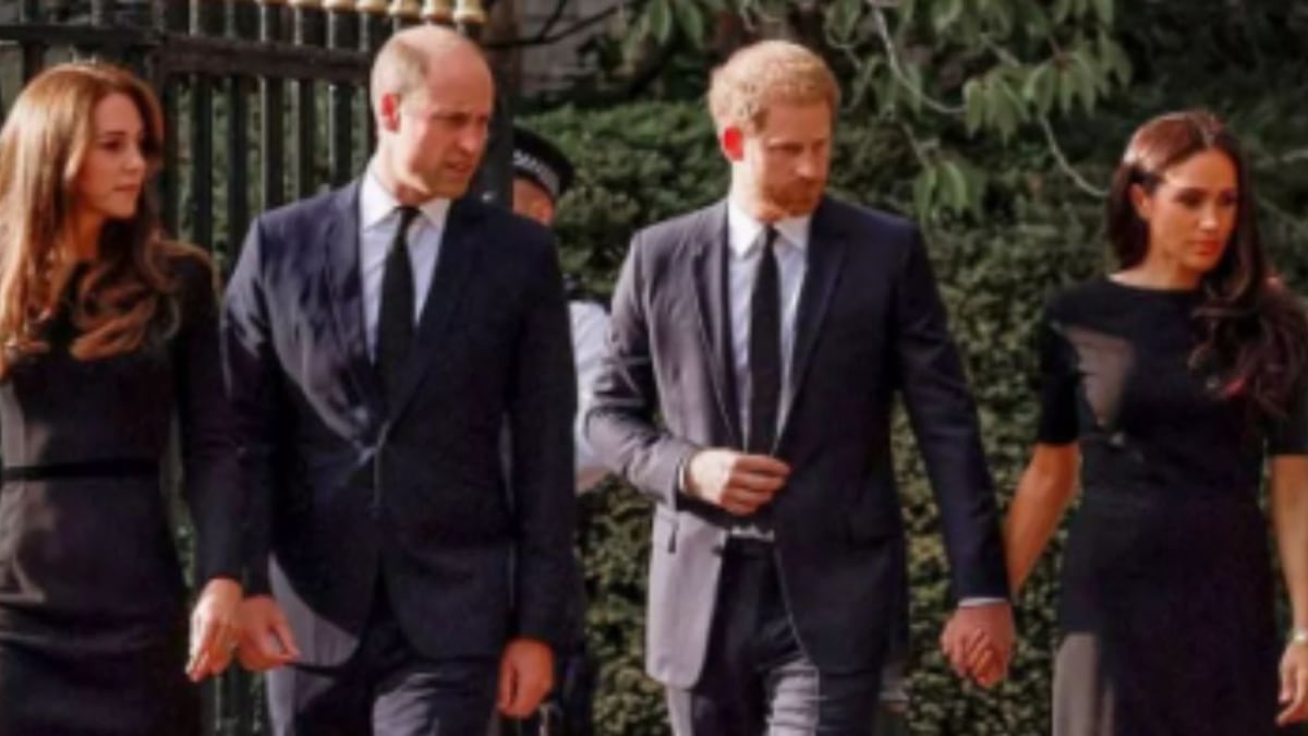 Los duques de Sussex están separados de la familia real