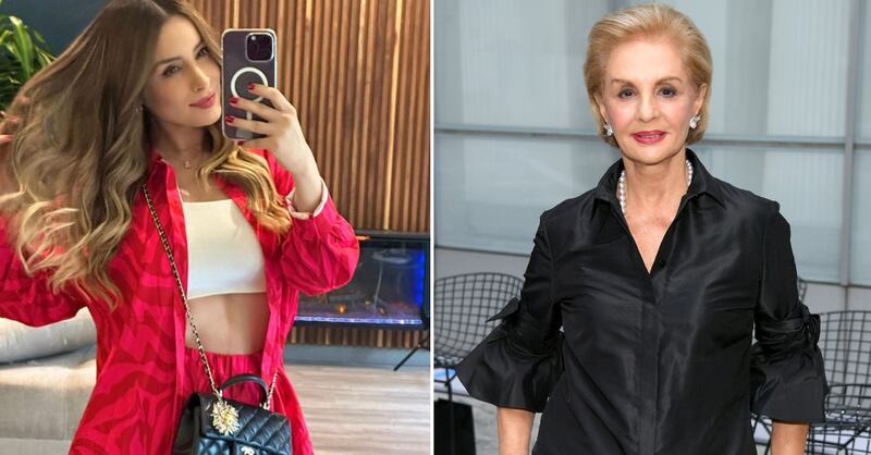 Cynthia Rodríguez reta a Carolina Herrera con look de minifalda y tenis