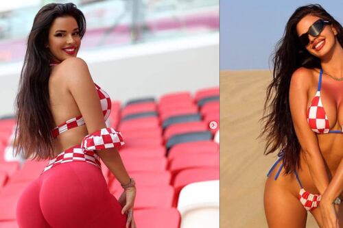 (Fotos) Así lucía Ivana Knoll, “Miss Croacia”, al natural cuando tenía 19 años y sin cirugías