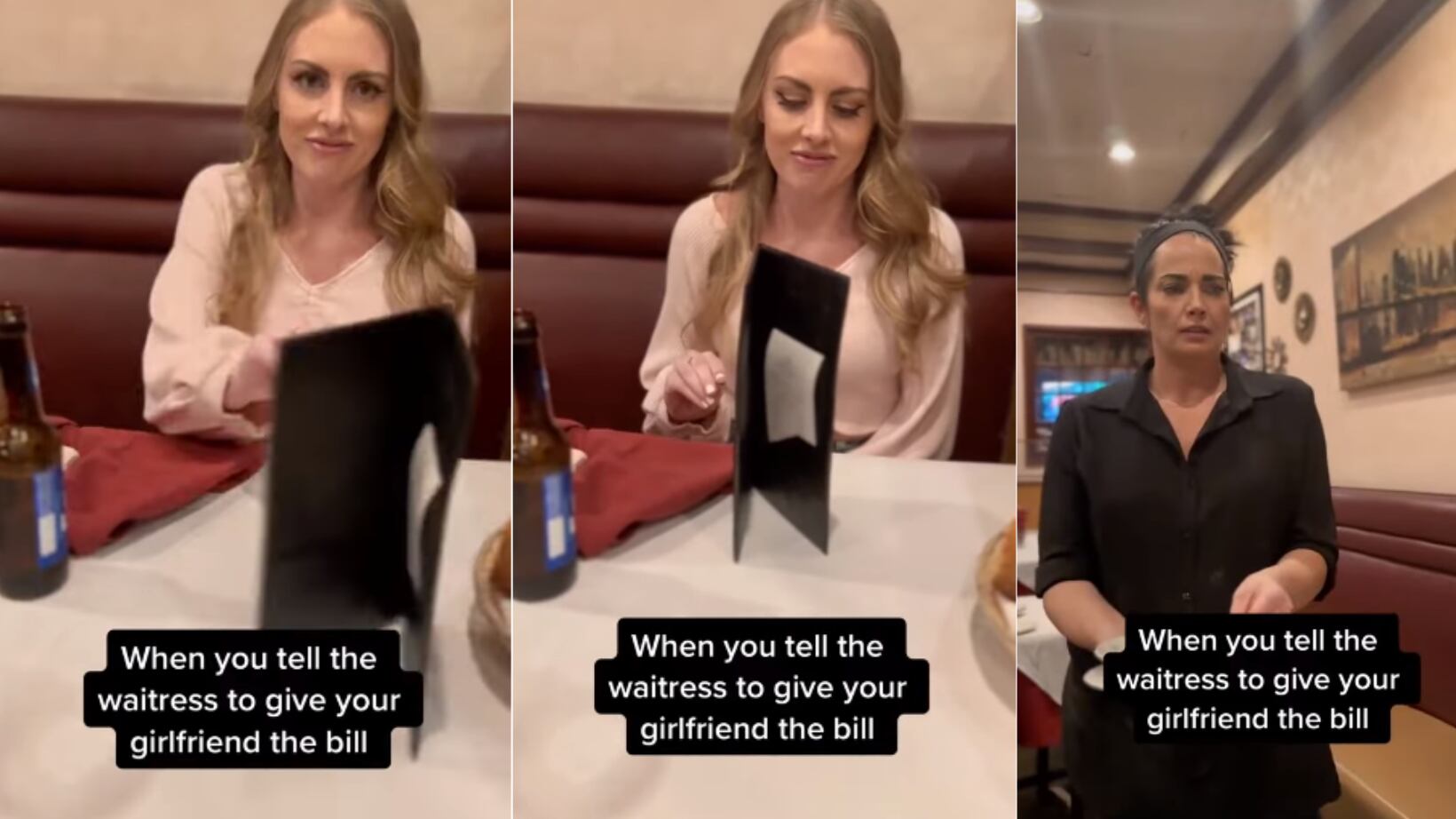 Joven rechaza pagar la factura