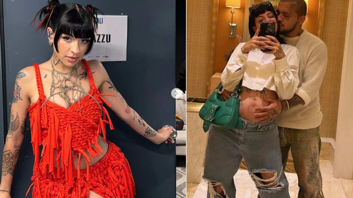 Cazzu volvió a desatar rumores de embarazo por su look en la boda de su hermana.