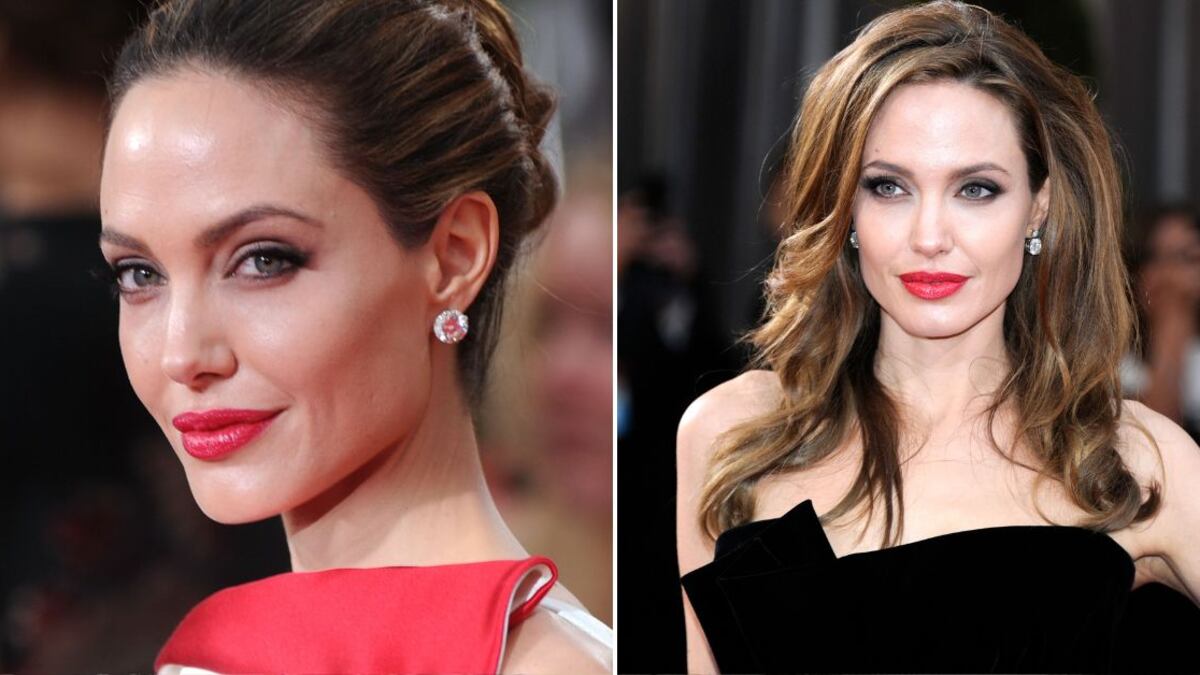 Angelina Jolie siempre ha destacado con su imponente belleza