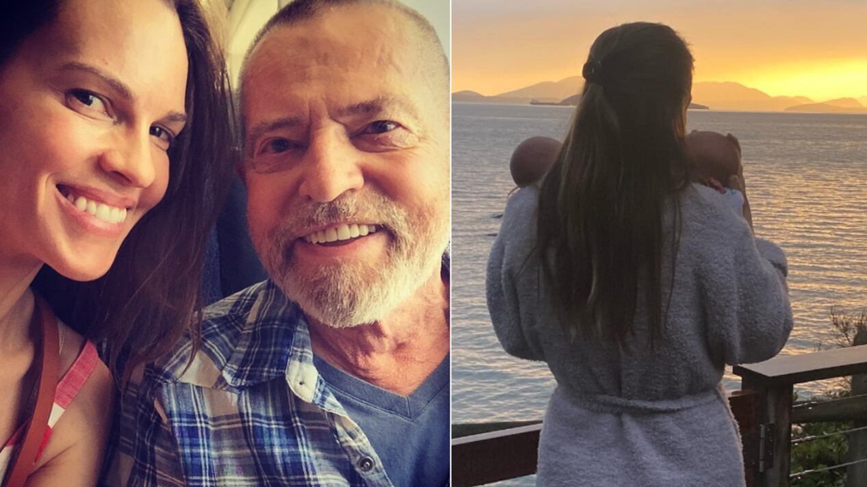 Hilary Swank mellizos