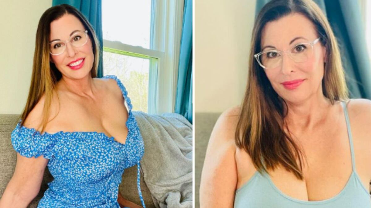 Elaina St. James, una mujer de 55 años, ahora es una modelo famosa en OnlyFans,