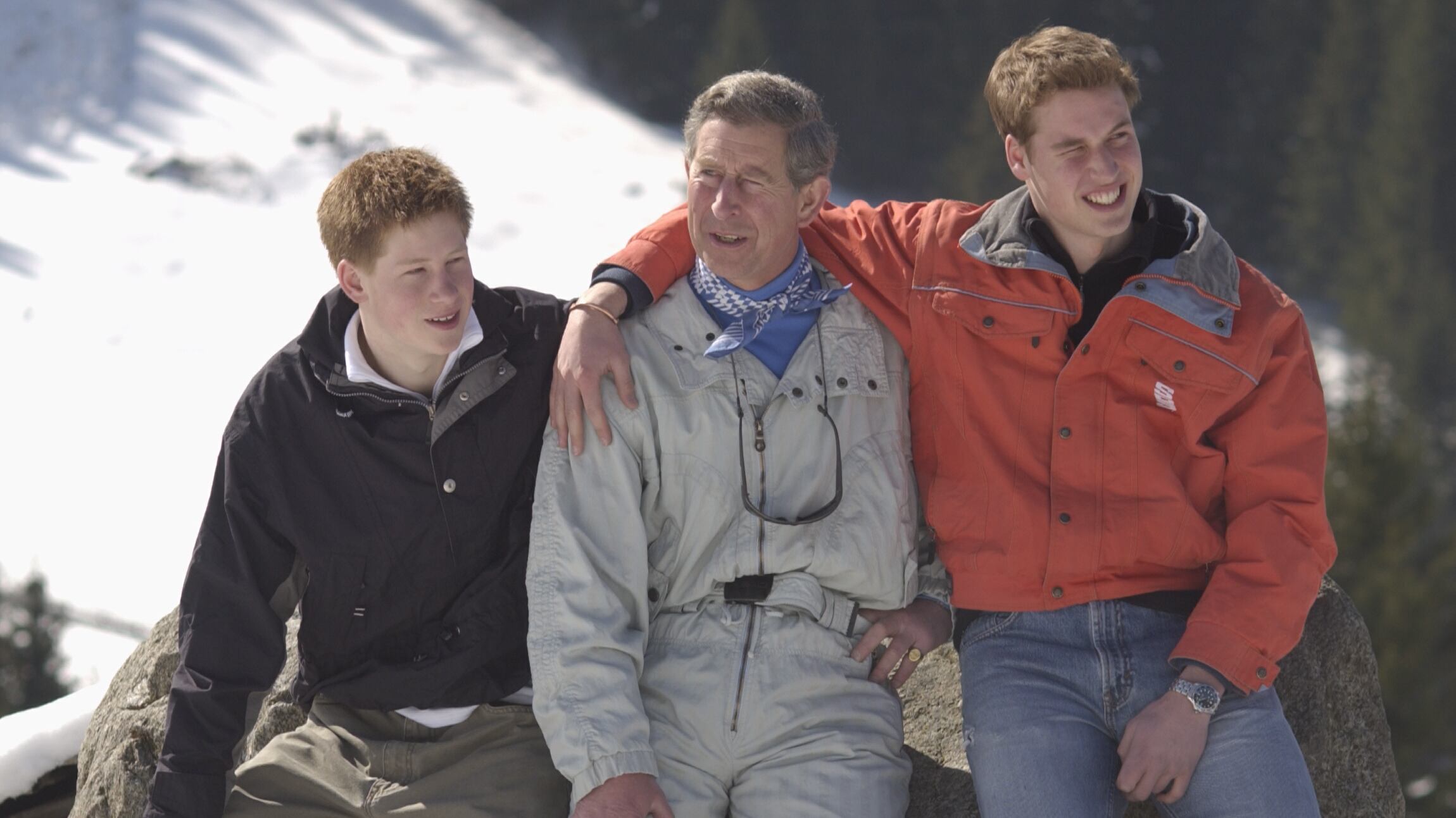 Príncipe Harry / Rey Carlos III / Príncipe William