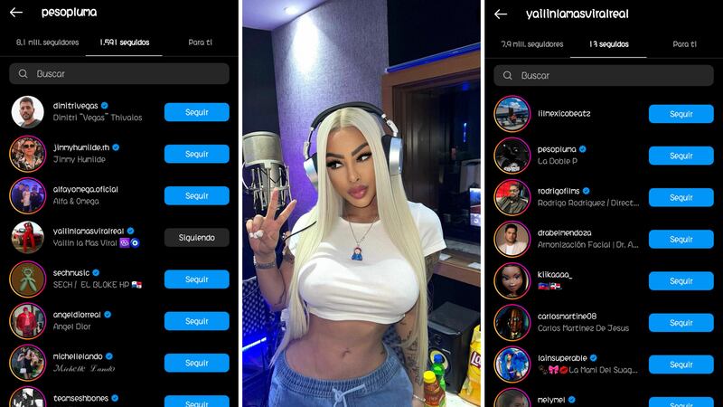 La influencer está triunfando.