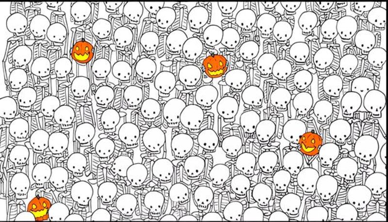 Encuentra el fantasma oculto en la imagen.