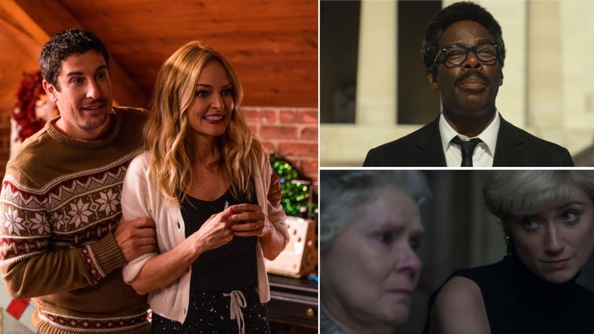 Escenas de Mejor Navidad, ¡imposible!, The Crown 6 y Rustin