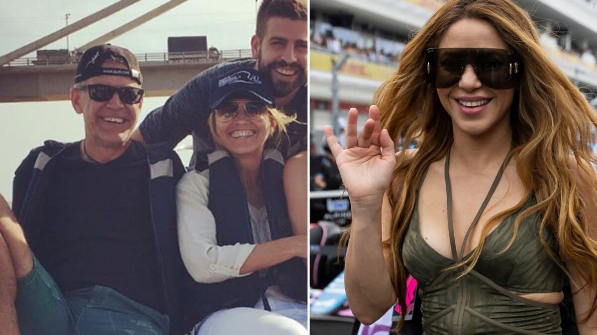 Shakira padres de Piqué