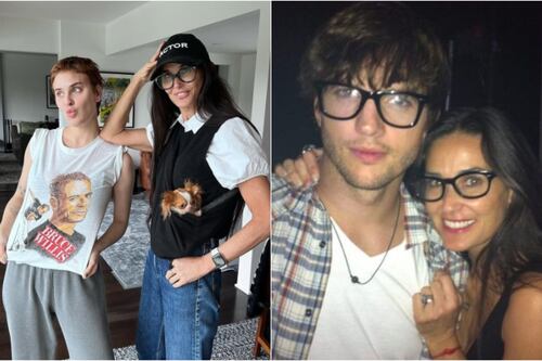 ¿Fue un ‘chico malo’? Hija de Demi Moore rompe el silencio sobre su relación con su ex padrastro Ashton Kutcher