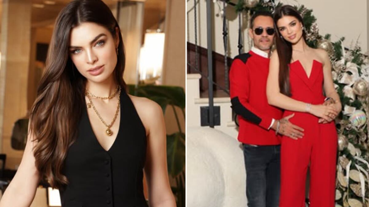 Nadia Ferreria y Marc Anthony novio