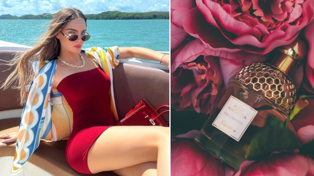 Belinda presumió el costoso y único perfume que la ha cautivado.