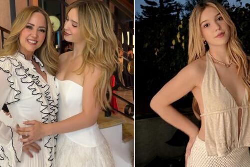 “Qué madre irresponsable”, Andrea Legarreta le pide a su hija de 19 años un nieto, pero ella le da una lección