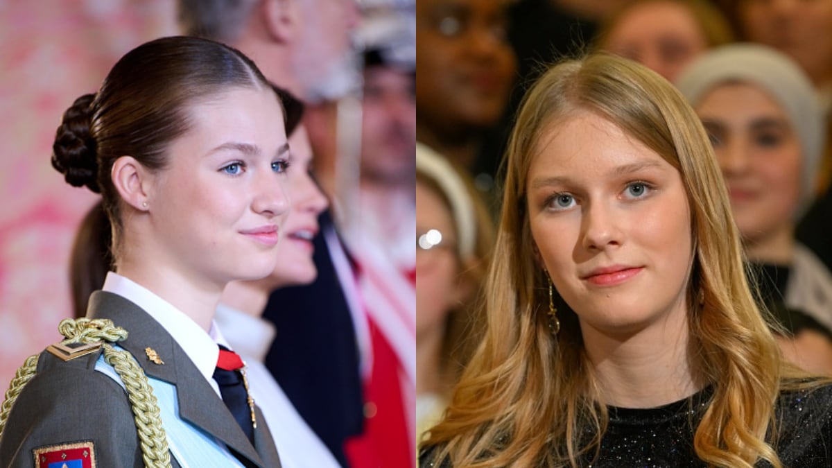 La princesa Leonor y la princesa Eleonore