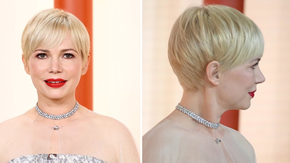corte de pelo pixie cropped que lleva Michelle Williams