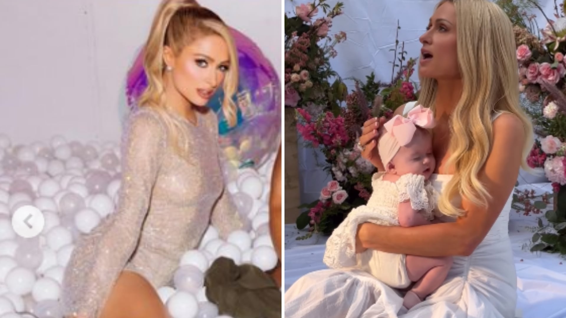 Critican a Paris Hilton tras mostrar un video de la pequeña London.