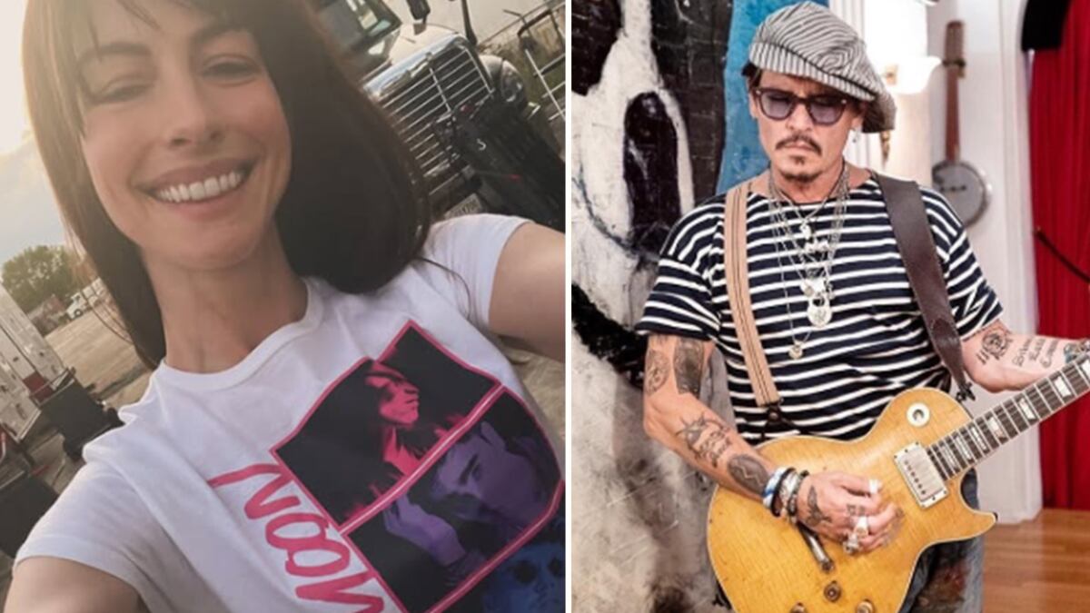 Johnny Depp y Anne Hathaway película