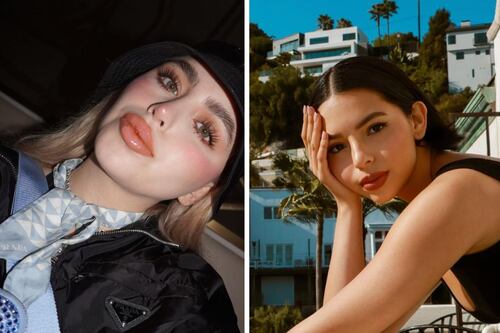 Hermana de Nodal no sigue a Ángela Aguilar en redes, pero sí a Cazzu