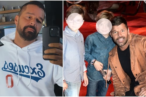 “Como dos gotas de agua”: reaparecen los mellizos de Ricky Martin y aseguran son iguales a él