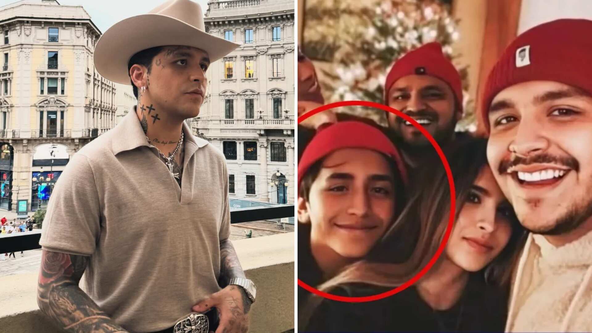 Alonso, hermano menor de Christian Nodal, estaría enfrentando el rechazo total del cantante. Presuntamente, solo recibe la aprobación de su hermana Amely.
